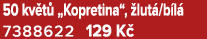 50 kv t „Kopretina“,  lut /b l  7388622 129 K 