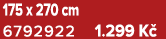 175 x 270 cm 6792922 1.299 K 
