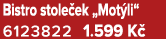 Bistro stole ek „Mot li“ 6123822 1.599 K 