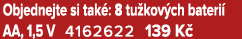 Objednejte si tak : 8 tu kov ch bateri AA, 1,5 V 4162622 139 K 