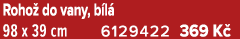 Roho do vany, b l  98 x 39 cm 6129422 369 K 