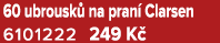 60 ubrousk na pran  Clarsen 6101222 249 K 