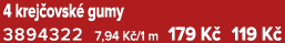 4 krej ovsk gumy 3894322 7,94 K /1 m 179 K  119 K 
