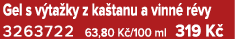 Gel s v ta ky z ka tanu a vinn r vy 3263722 63,80 K /100 ml 319 K 