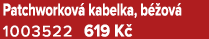 Patchworkov kabelka, b  ov  1003522 619 K 