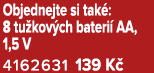 Objednejte si tak : 8 tu kov ch bateri AA, 1,5 V 4162631 139 K 