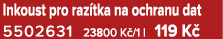 Inkoust pro raz tka na ochranu dat 5502631 23800 K /1 l 119 K 