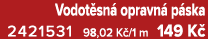 Vodot sn opravn  p ska 2421531 98,02 K /1 m 149 K 