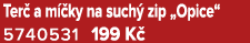 Ter a m  ky na such  zip „Opice“ 5740531 199 K 