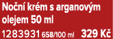 No n kr m s arganov m olejem 50 ml 1283931 658/100 ml 329 K 
