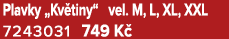 Plavky „Kv tiny“ vel. M, L, XL, XXL 7243031 749 K 