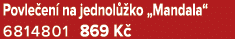 Povle en na jednol  ko „Mandala“ 6814801 869 K 