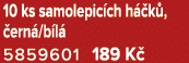 10 ks samolepic ch h k ,  ern /b l  5859601 189 K 