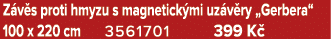 Z v s proti hmyzu s magnetick mi uz v ry „Gerbera“ 100 x 220 cm 3561701 399 K 