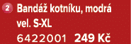 ￼ Band  kotn ku, modr  vel. S XL 6422001 249 K 