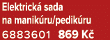 Elektrick sada na manik ru/pedik ru 6883601 869 K 