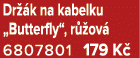 Dr k na kabelku „Butterfly“, r  ov  6807801 179 K 