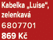 Kabelka „Luise“, zelenkav 6807701 869 K 