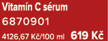 Vitam n C s rum 6870901 4126,67 K /100 ml 619 K 