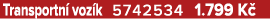 Transportn voz k 5742534 1.799 K 