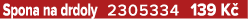 Spona na drdoly 2305334 139 K 