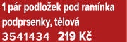 1 p r podlo ek pod ram nka podprsenky, t lov 3541434 219 K 
