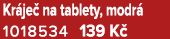 Kr je na tablety, modr  1018534 139 K 