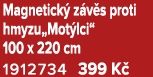 Magnetick z v s proti hmyzu„Mot lci“ 100 x 220 cm 1912734 399 K 