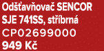 Od av ova  SENCOR SJE 741SS, st  brn  CP02699000 949 K 
