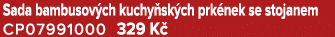 Sada bambusov ch kuchy sk ch prk nek se stojanem CP07991000 329 K 