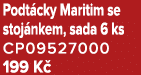 Podt cky Maritim se stoj nkem, sada 6 ks CP09527000 199 K 