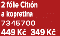 2 f lie Citr n a kopretina 7345700 449 K 349 K 