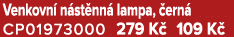 Venkovn n st nn  lampa,  ern  CP01973000 279 K  109 K 
