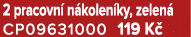 2 pracovn n kolen ky, zelen  CP09631000 119 K 