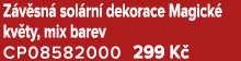 Z v sn sol rn  dekorace Magick  kv ty, mix barev CP08582000 299 K 