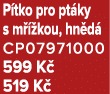 P tko pro pt ky s m  kou, hn d  CP07971000 599 K  519 K 