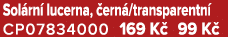 Sol rn lucerna,  ern /transparentn  CP07834000 169 K  99 K 