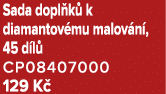 Sada dopl k k diamantov mu malov n , 45 d l  CP08407000 129 K 