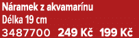 N ramek z akvamar nu D lka 19 cm 3487700 249 K 199 K 