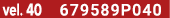 vel. 40 679589P040