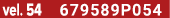 vel. 54 679589P054