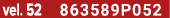 vel. 52 863589P052