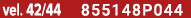 vel. 42/44 855148P044