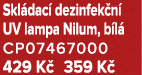 Skl dac dezinfek n  UV lampa Nilum, b l  CP07467000 429 K  359 K 