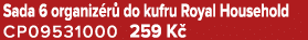 Sada 6 organiz r do kufru Royal Household CP09531000 259 K 