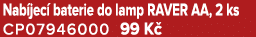 Nab jec baterie do lamp RAVER AA, 2 ks CP07946000 99 K 