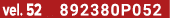 vel. 52 892380P052