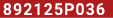 892125P036