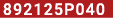 892125P040
