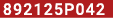 892125P042